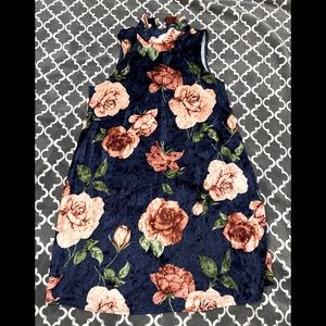 Floral sleeveless dress